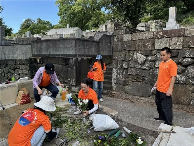 Người Việt tại Nagasaki tri ân Công nữ Ngọc Hoa, vun đắp nhịp cầu hữu nghị